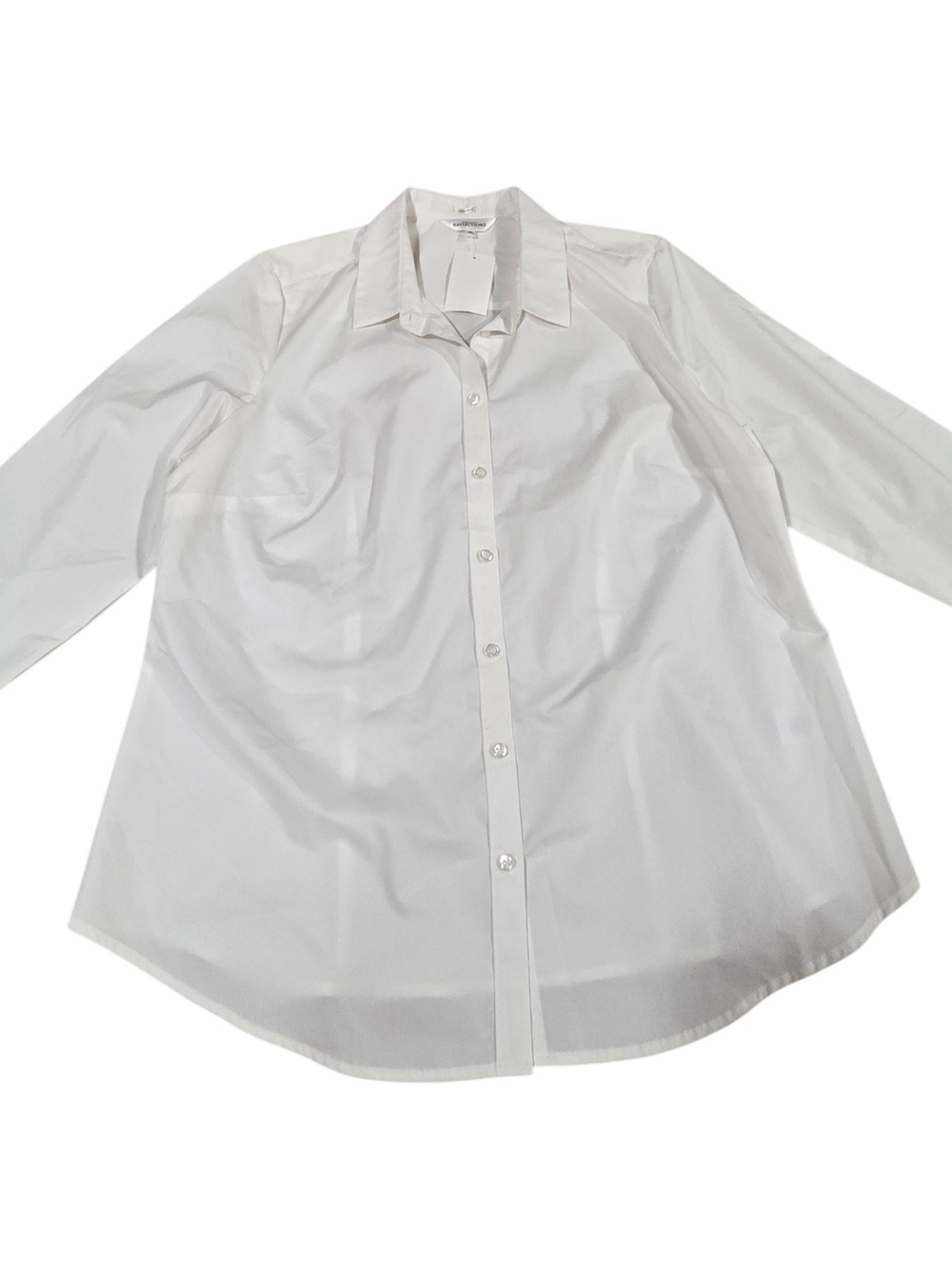 Northern Reflections White Button-Down Shirt
